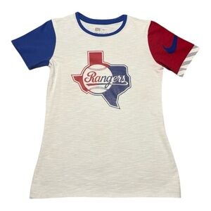 Nike Women’s Rangers Tee - Red, Blue, and White